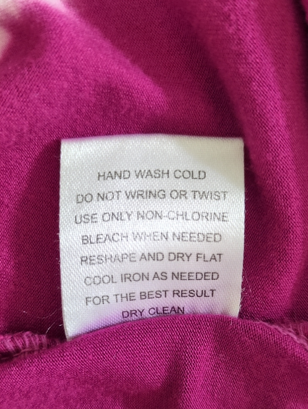 Olive & Oak Tie-Dye Scoop Neck Tank Top Blouse. Sz S Magenta/White - Picture 8 of 9